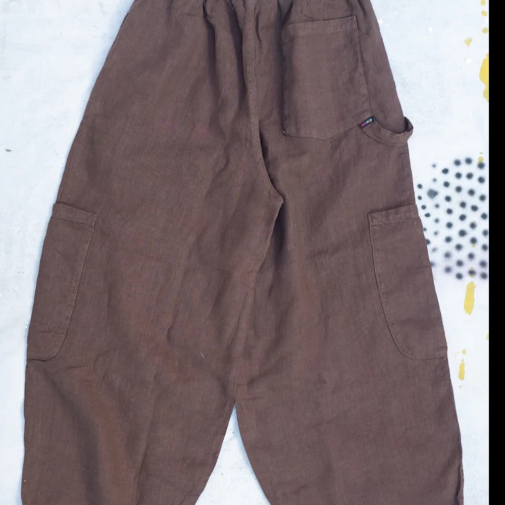 Meals Hot Chocolate Linen Chef Pants XS